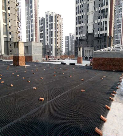 成都香堤荣府排水板工程案例
